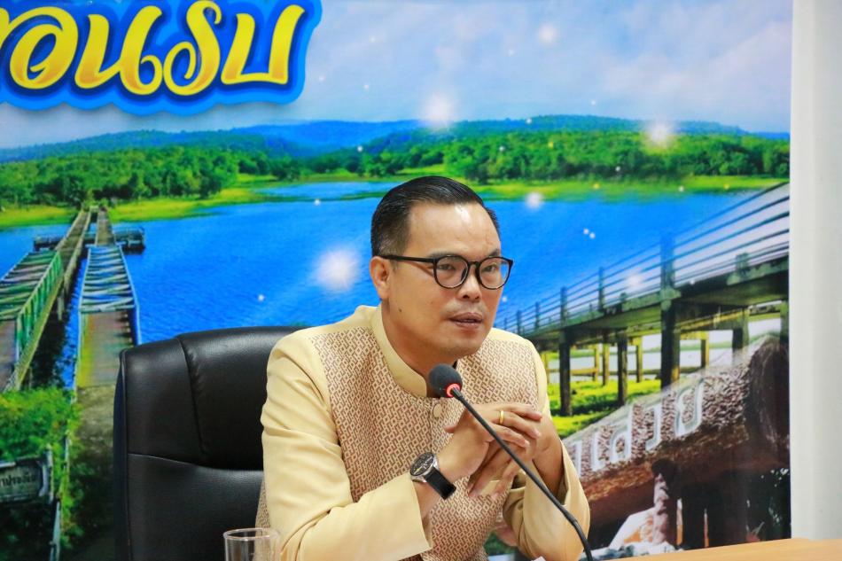  อำเภอสมเด็จ จัดประชุมโต๊ะข่าวด้านยาเสพติด ครั้งที่ 1/2567 ณ ห้องประชุมที่ว่าการอำเภอสมเด็จ จังหวัดกาฬสินธุ์ 